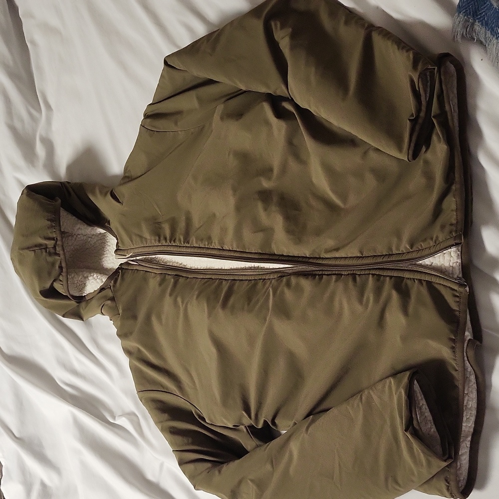 Merrell Sherpa Dark Army Green Womens Jacket *Tagless*
